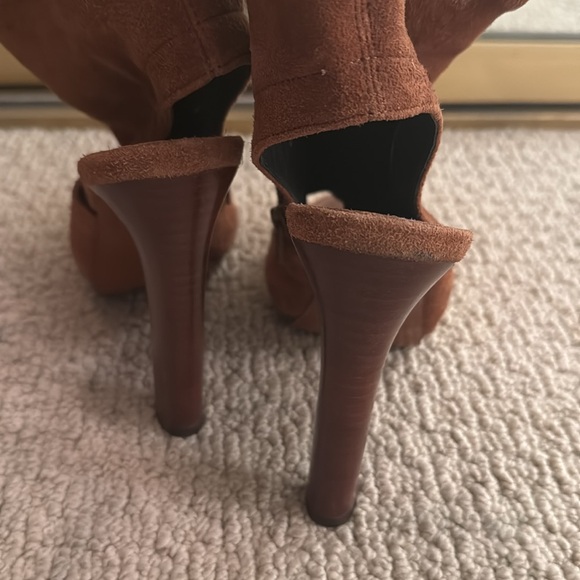 Dianne von furstenberg Amara peep toe bootie 7 - Picture 2 of 10